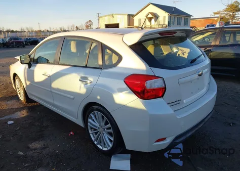 2012 Subaru Impreza 2.0I Limited z USA, uszkodzony, nr VIN JF1GPAG67CH242709